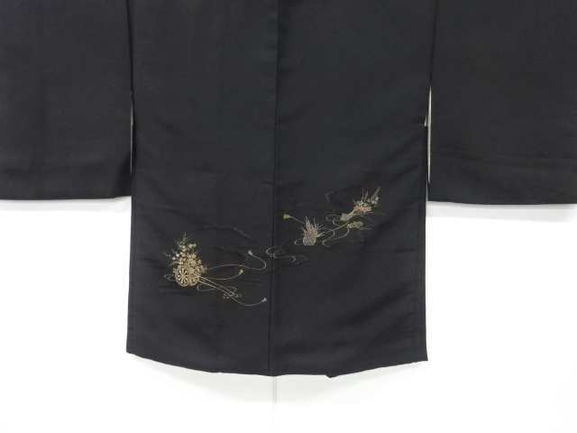 JAPANESE HAORI / WOVEN FLORAL CART
