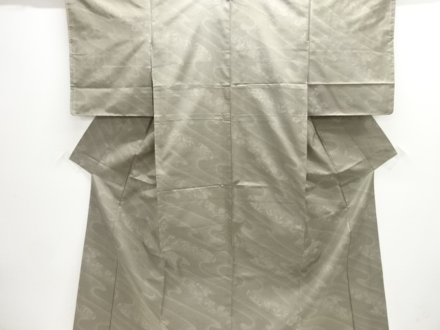 JAPANESE KIMONO / UNUSED DORO OSHIMA TSUMUGI 