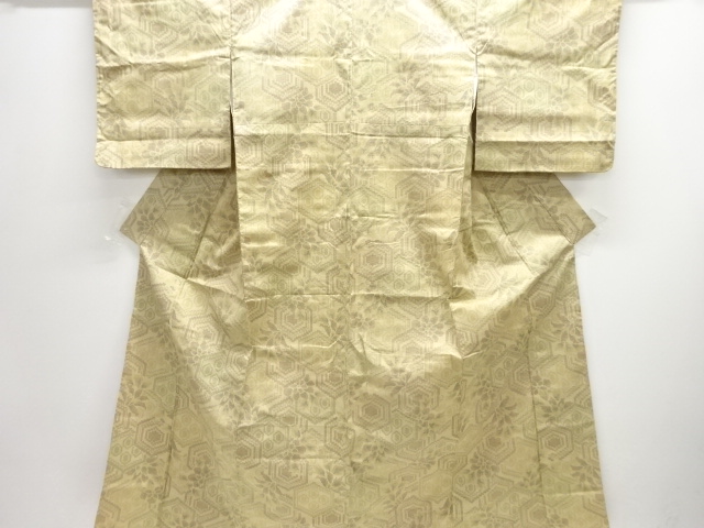 JAPANESE KIMONO / NISHIJIN OMESHI / WOVEN KIKKO 