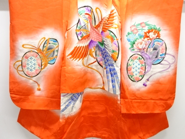 JAPANESE KIMONO / ANTIQUE KIMONO / SILK / EMBROIDERY / DRUM