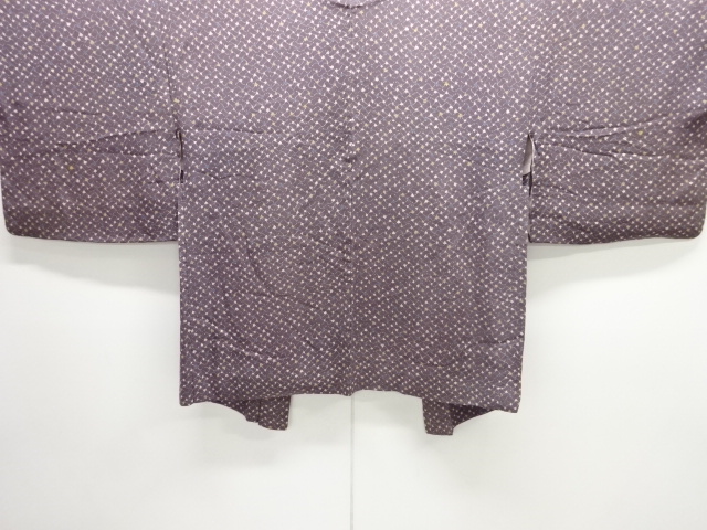 JAPANESE KIMONO / ANTIQUE HAORI / SILK / KINSHA / TOP PATTERN
