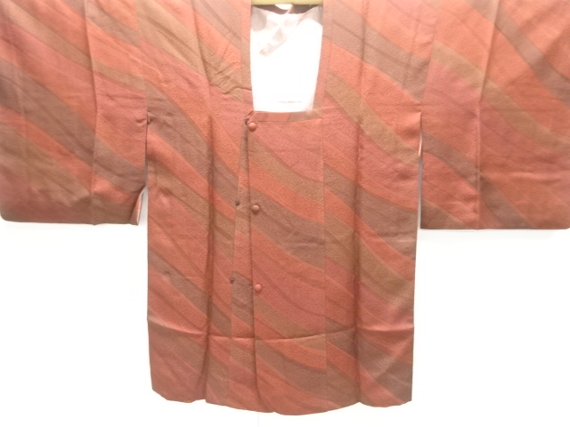 JAPANESE MICHIYUKI COAT / WOVEN WAVY STRIPE