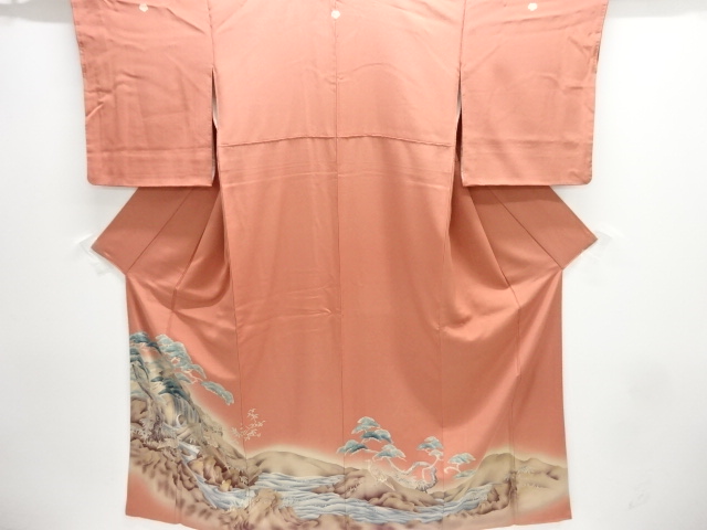 JAPANESE KIMONO / TOMESODE / PHEASANT