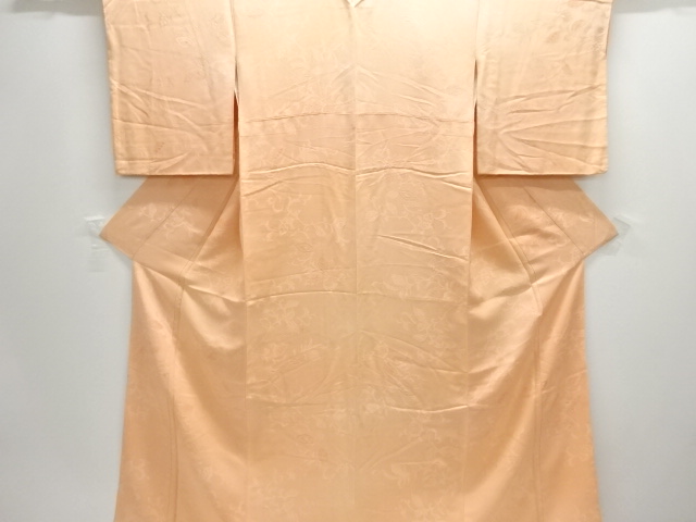 JAPANESE KIMONO / IROMUJI / WOVEN ARABESQUE FLOWER