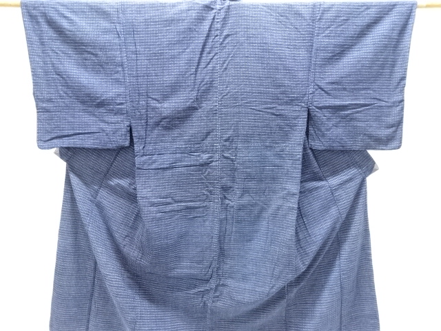 JAPANESE KIMONO / ANTIQUE MENS KIMONO / COTTON / KURUME SHOSEI KASURI