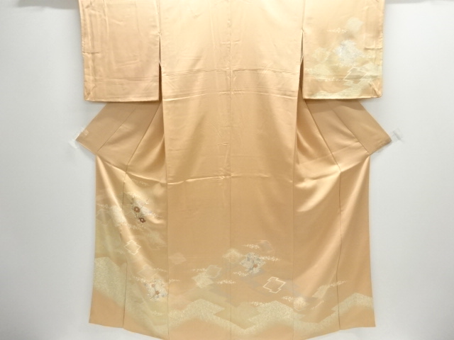 JAPANESE KIMONO / HOMONGI / EMBROIDERY / MATSUKAWABISHI