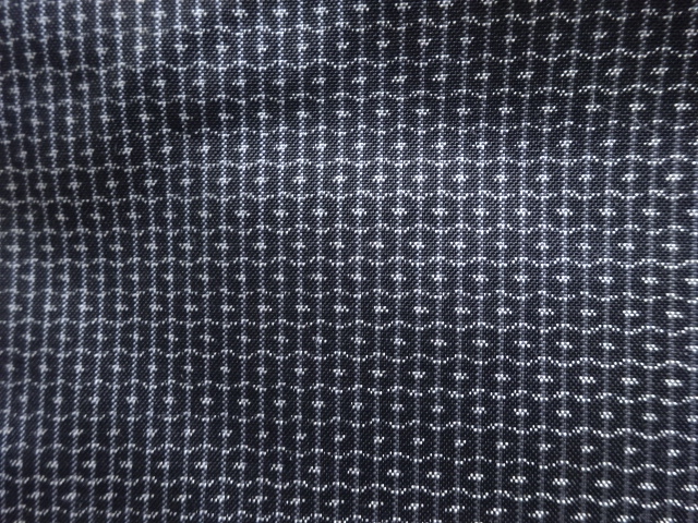 JAPANESE KIMONO / ANTIQUE MENS ENSEMBLE KIMONO / SILK / DORO OSHIMA TSUMUGI