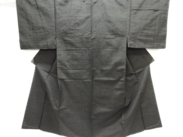 JAPANESE KIMONO / ANTIQUE MENS KIMONO / HIGE TSUMUGI