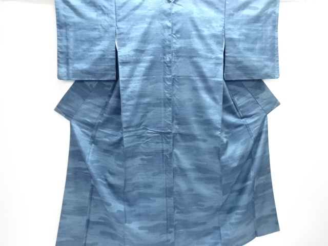 JAPANESE KIMONO / ANTIQUE KIMONO / SILK / TSUMUGI / WOVEN MIST