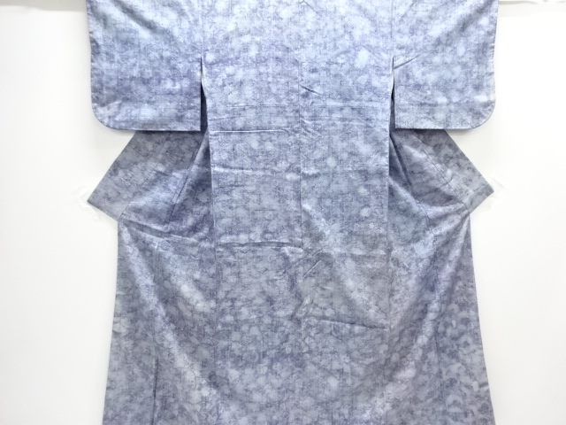 JAPANESE KIMONO / ANTIQUE KIMONO / SILK / TSUMUGI / KIKKO & FLOWER