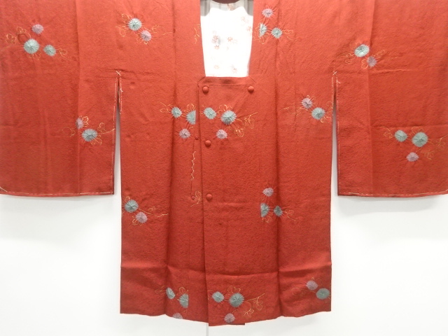 JAPANESE MICHIYUKI COAT / UNUSED / SHIBORI / KIKU