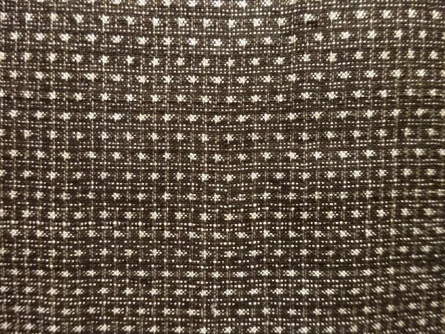 JAPANESE KIMONO / ANTIQUE MENS KIMONO ENSEMBLE / SILK / DORO OSHIMA TSUMUGI