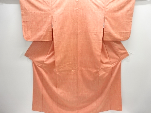 アンティーク　手織り紬着物