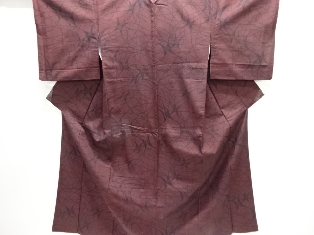 JAPANESE KIMONO / OMESHI / NISHIJIN-ORI / WOVEN BUTTERFLY