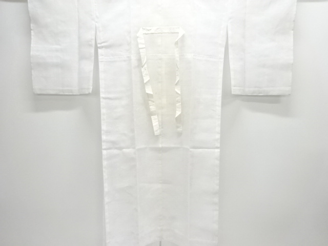 紗透かし織　竜田川模様長襦袢