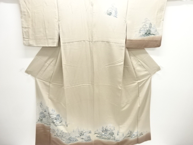 JAPANESE KIMONO / HOMONGI / YUZEN / CHAYATSUJI