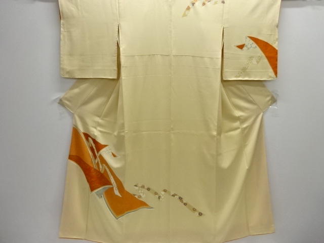 JAPANESE KIMONO / HOMONGI / EMBROIDERY / NOSHI PATTERN