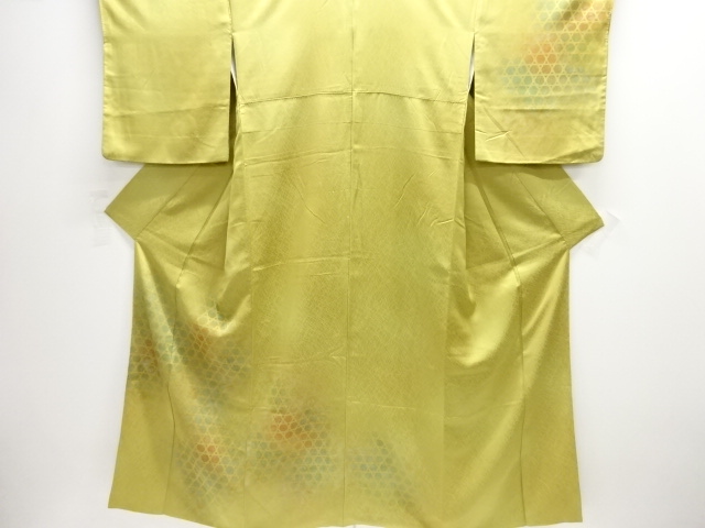 JAPANESE KIMONO / HOMONGI / MESH PATTERN