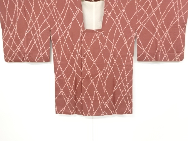 リサイクル　抽象模様道行コート