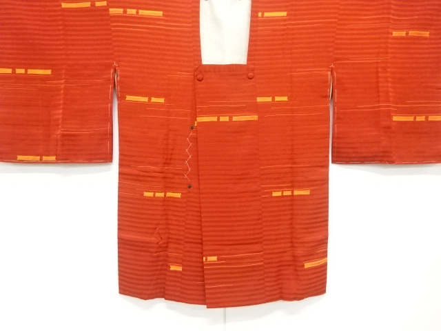 リサイクル　抽象模様道行コート