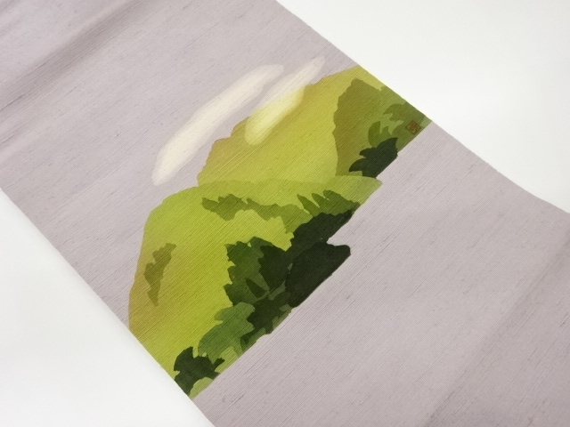 JAPANESE NAGOYA OBI / TSUMUGI / SCENERY / ARTIST WORK