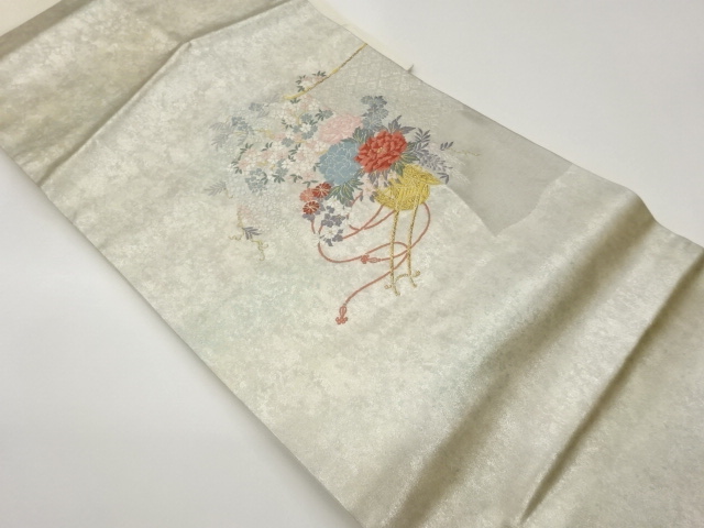 JAPANESE NAGOYA OBI / WOVEN KICHO PATTERN