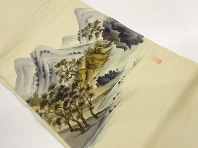 JAPANESE NAGOYA OBI / SHIOZE / MOUNTAINS / ARTIST WORK