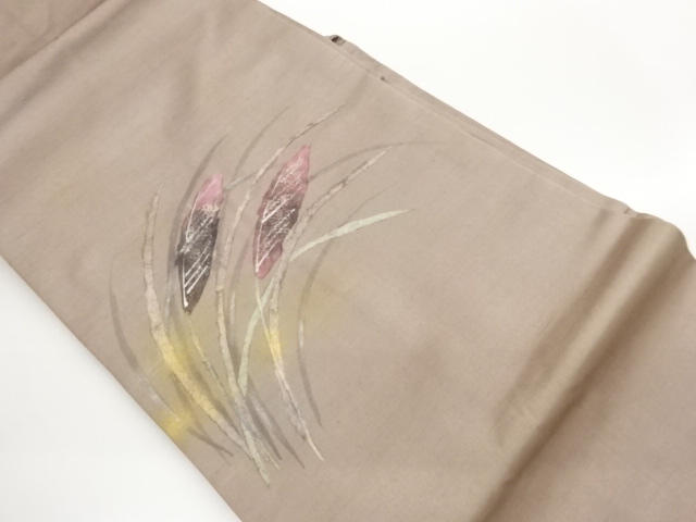 JAPANESE KIMONO / WRITERS TSUMUGI JAPANESE PAPER / GOLD / SILVER GLAZE