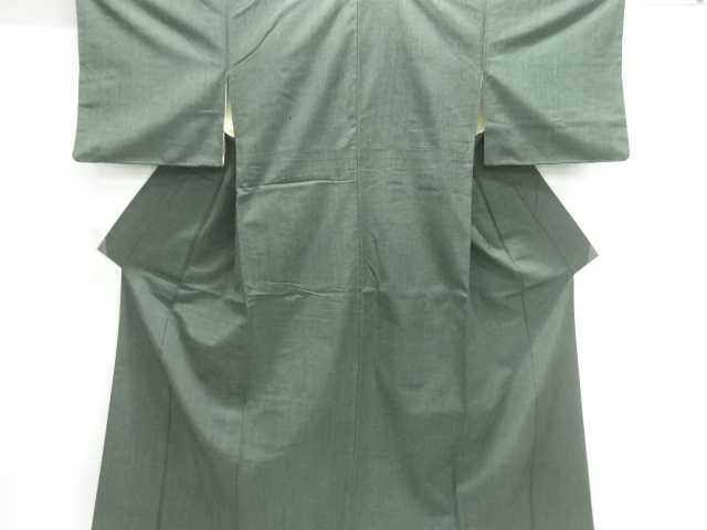 JAPANESE KIMONO / ANTIQUE KIMONO / SILK / TSUMUGI