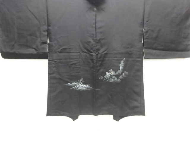 風景模様一ツ紋絵羽織
