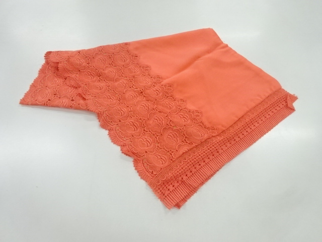 ビロードレース花模様ショール