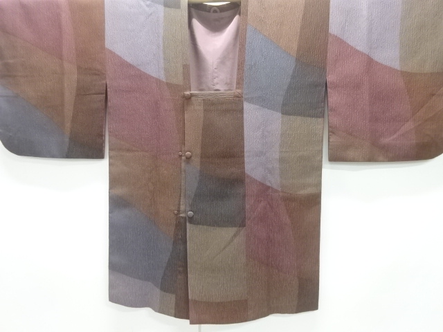 JAPANESE MICHIYUKI COAT / WOVEN ABSTRACT