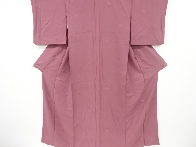 JAPANESE KIMONO / IROMUJI / WOVEN FLOWER RHOMBUS
