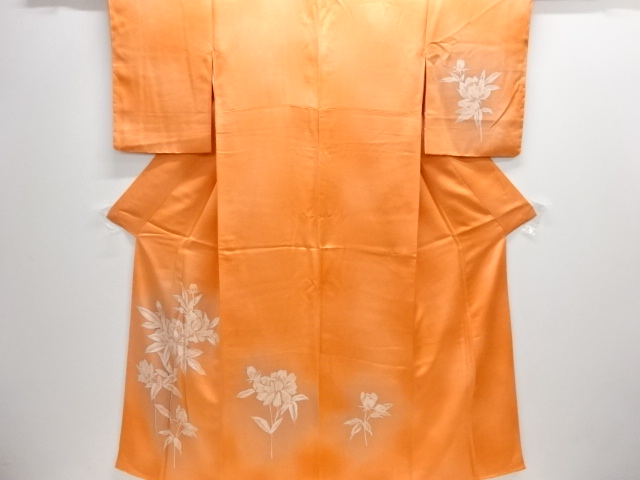 未使用品　枝花模様暈し訪問着