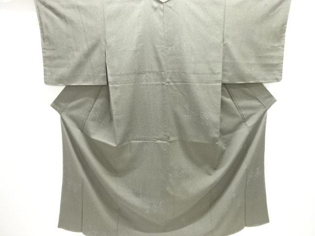 大正ロマン　抽象模様織り出し着物