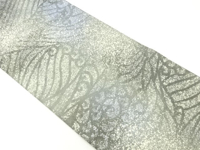 金通し抽象模様全通袋帯
