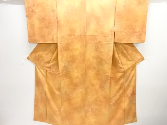 花模様小紋着物