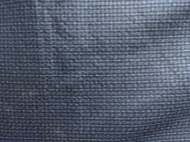 JAPANESE KIMONO / ANTIQUE MENS ENSEMBLE KIMONO / SILK / DORO OSHIMA TSUMUGI