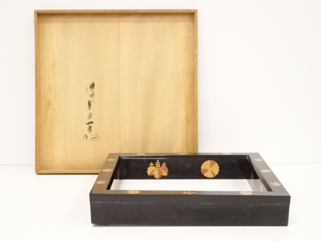 銅製 炉檀 茶室 茶道具 （茶室(茶道具)-本炉壇 置炉 灰 五徳 炉釜など  