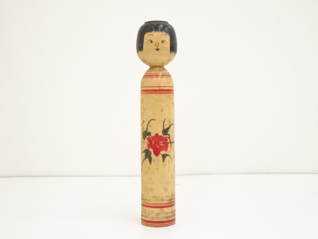 郷土玩具　奥瀬鉄則造　こけし（24.3cm）