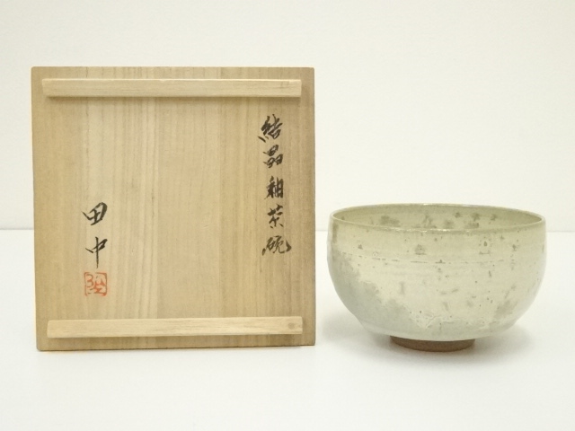 作家物　結晶釉茶碗（保護箱）